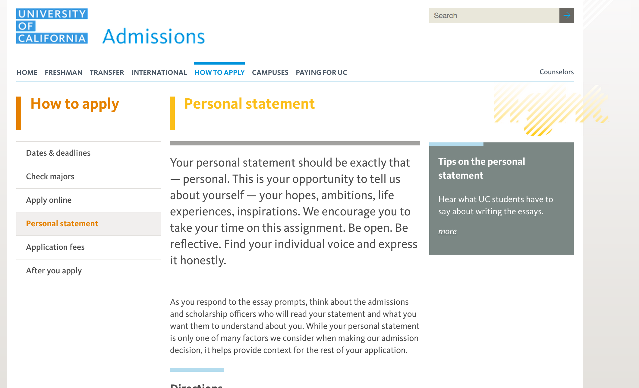 Custom admission essay ucla freshman list